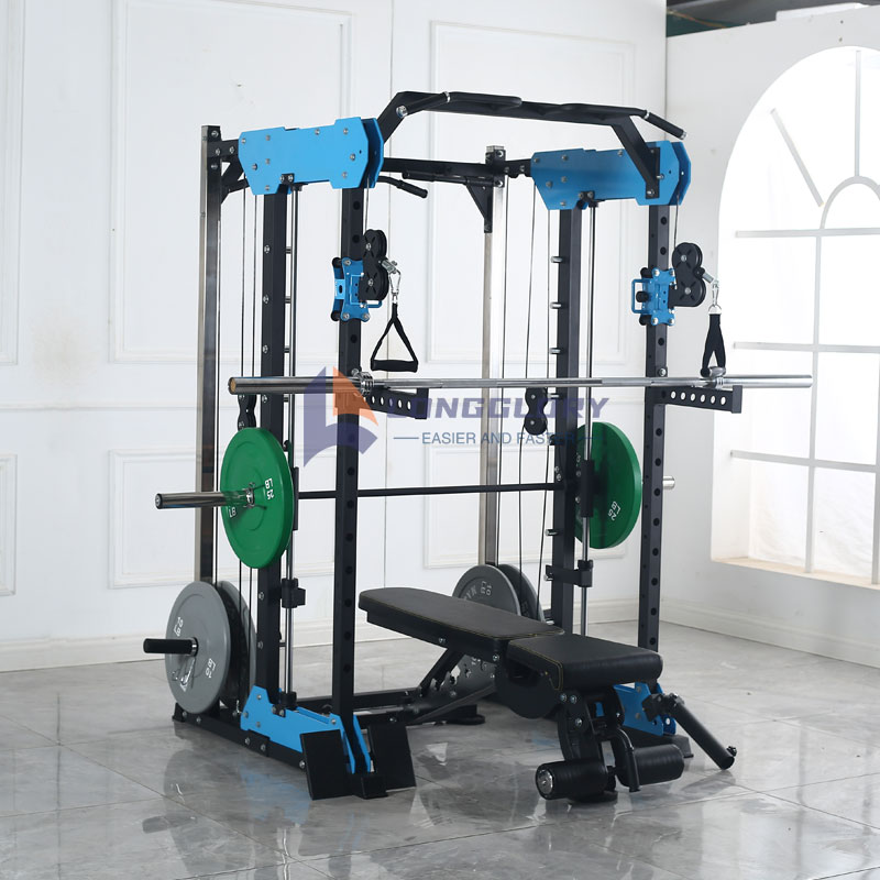 چه عضلات می تواند Smith Machine Rack Rack را قطار کند؟