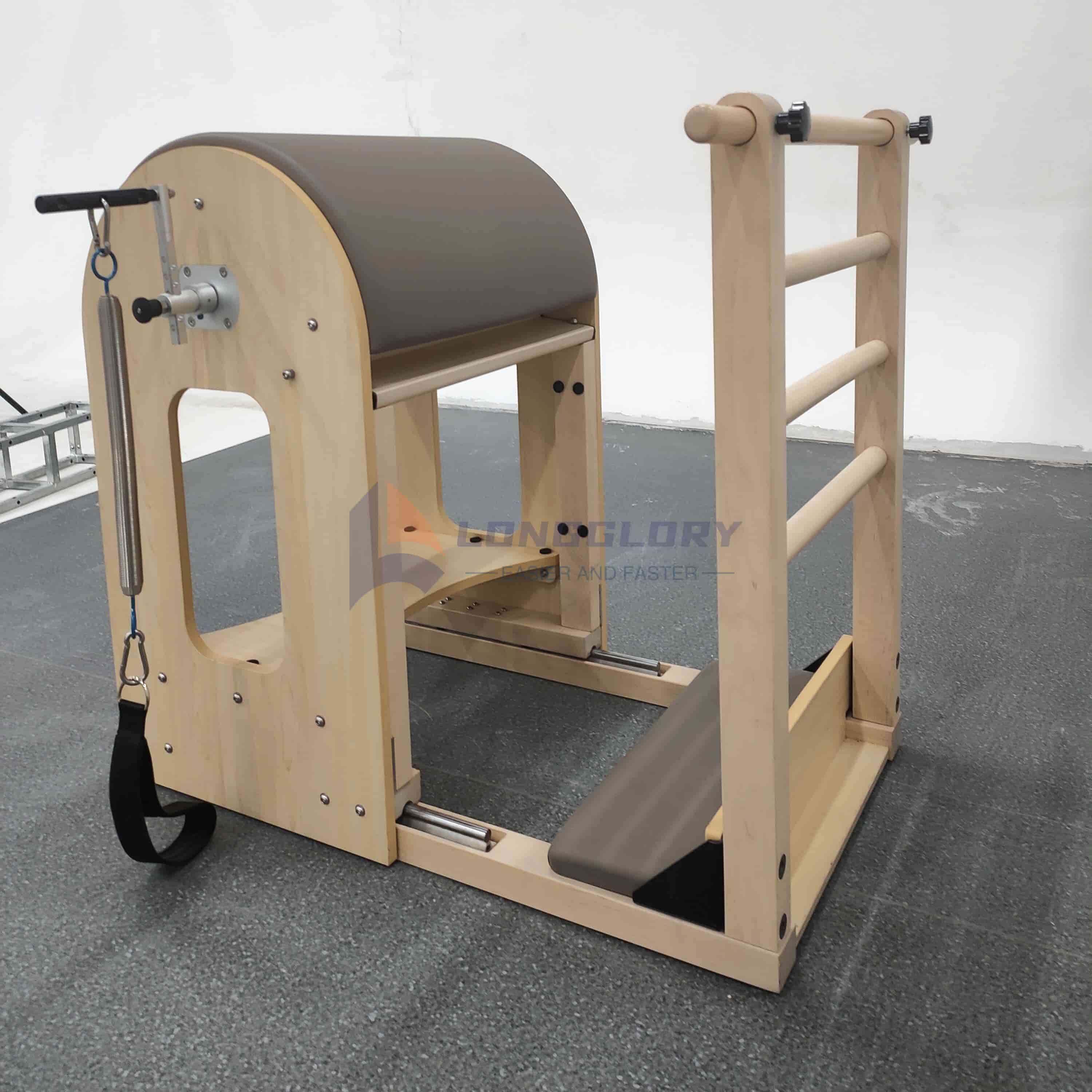 بشکه نردبان چوب افرا قابل تنظیم